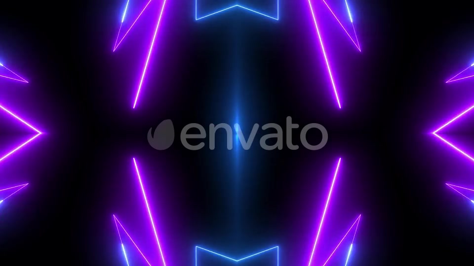 Dinamic Neon Light Background Full Hd Videohive 24731474 Motion Graphics Image 3