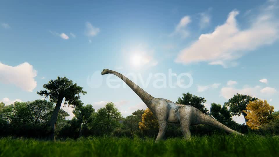 Dinosaur and Forest Videohive 23218460 Motion Graphics Image 1
