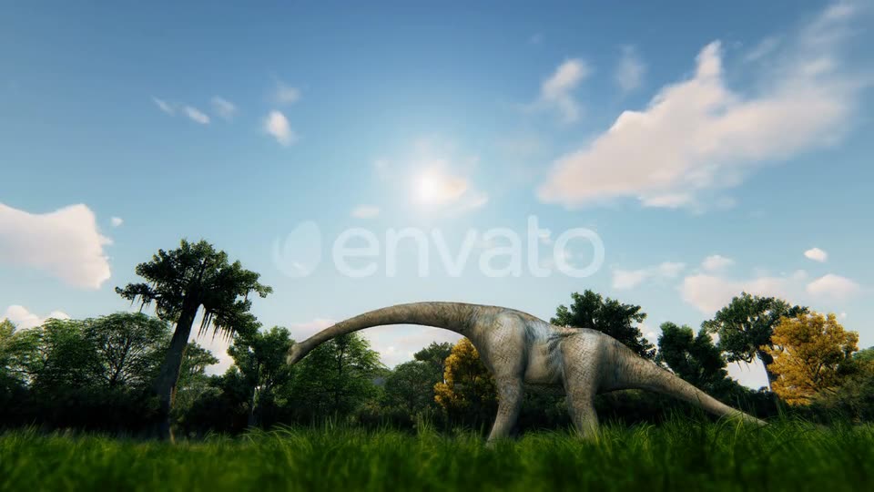 Dinosaur and Forest Videohive 23218460 Motion Graphics Image 2