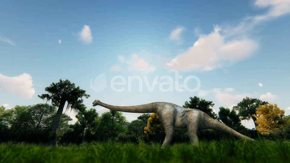 Dinosaur and Forest Videohive 23218460 Motion Graphics Image 5
