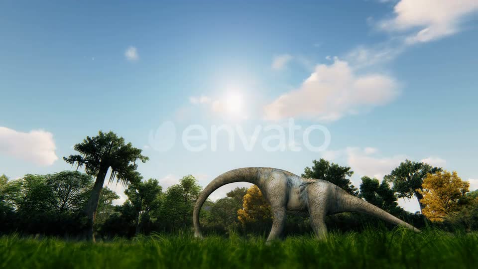 Dinosaur and Forest Videohive 23218460 Motion Graphics Image 7