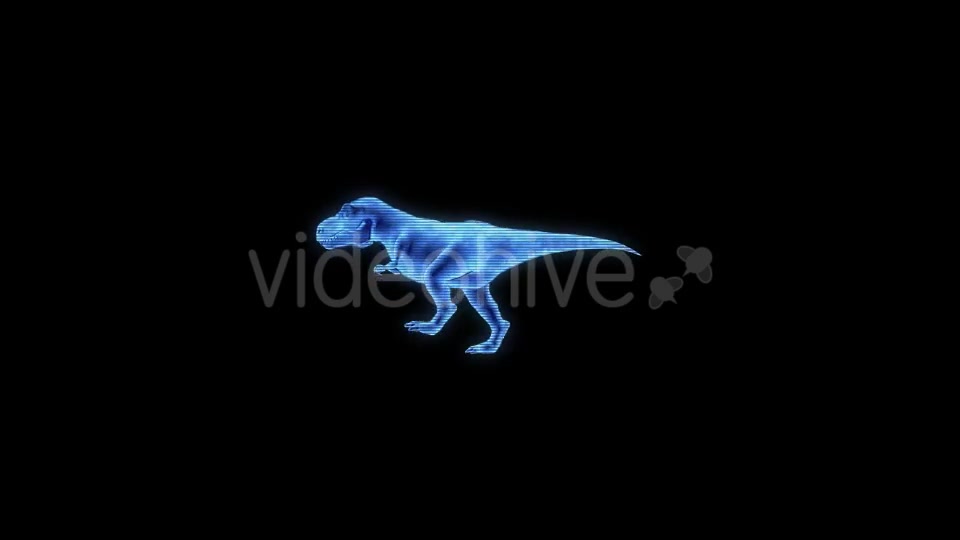 Dinosaur Hologram Walking Videohive 19902866 Motion Graphics Image 6