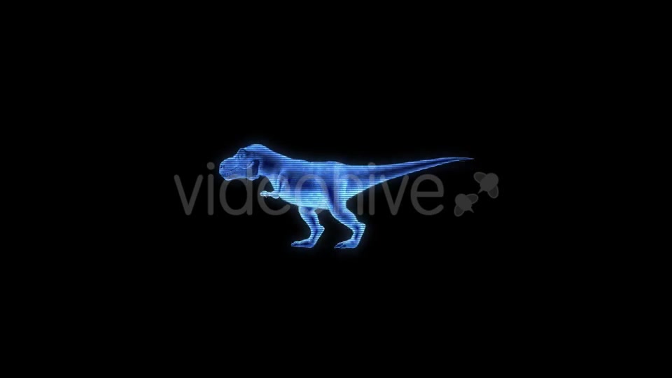 Dinosaur Hologram Walking Videohive 19902866 Motion Graphics Image 7