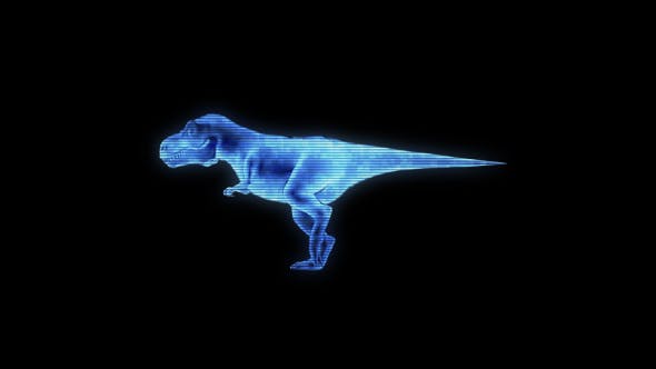 Dinosaur Hologram Walking - 19902866 Videohive Download