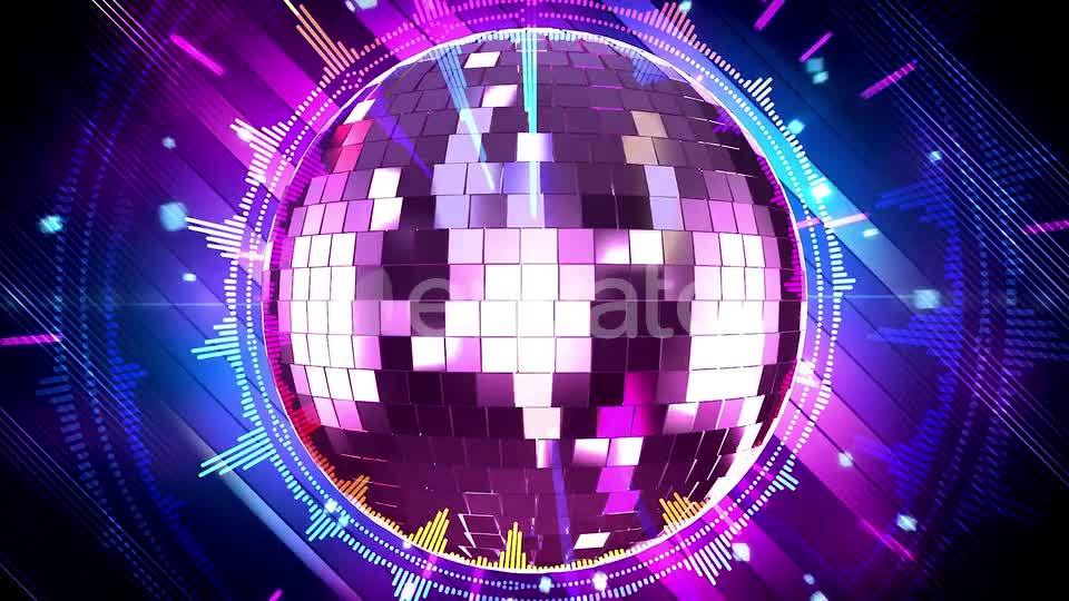 Disco Ball Party Videohive 24478361 Motion Graphics Image 1