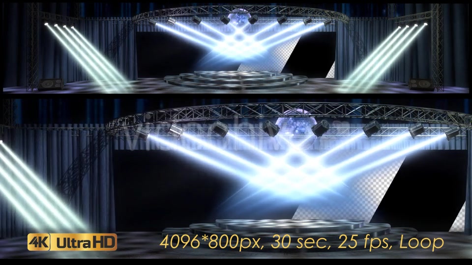 Disco Party Stage With Spotlights Videohive 20924365 Motion Graphics Image 4