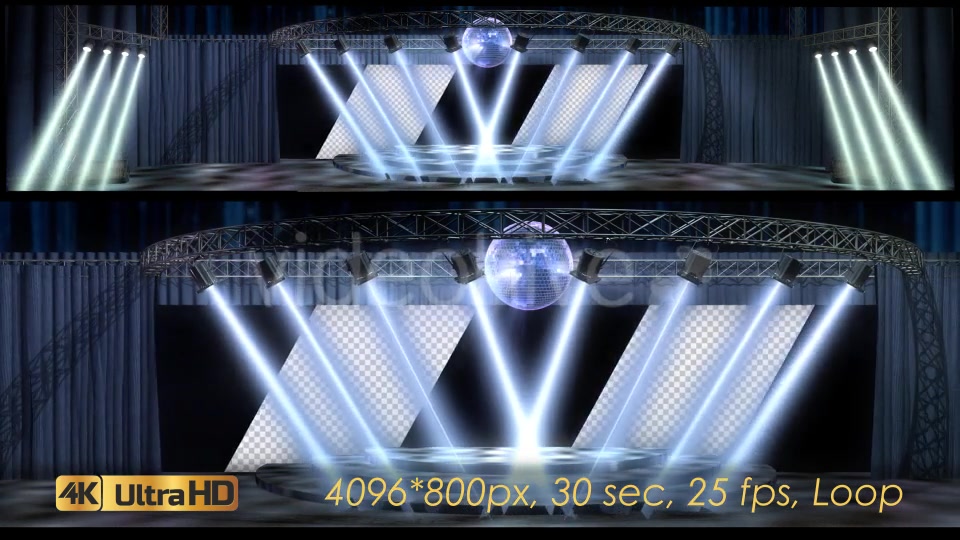 Disco Party Stage With Spotlights Videohive 20924365 Motion Graphics Image 5