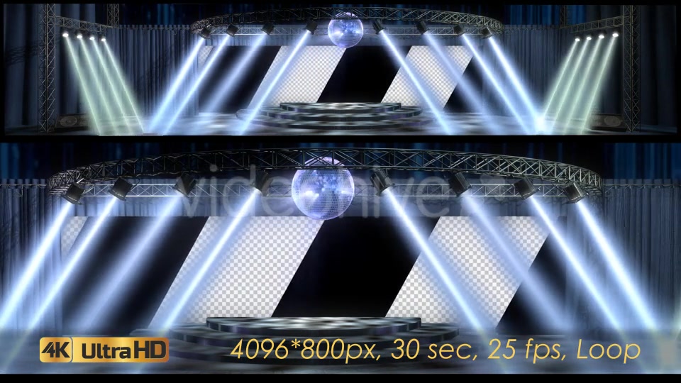 Disco Party Stage With Spotlights Videohive 20924365 Motion Graphics Image 6
