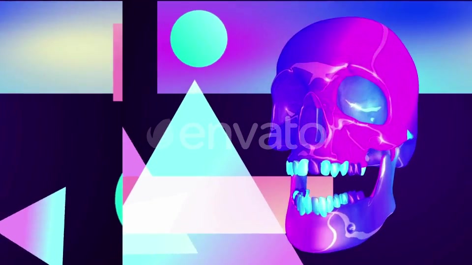 Disco Skull Videohive 23083086 Motion Graphics Image 11