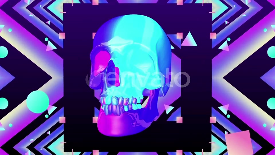 Disco Skull Videohive 23083086 Motion Graphics Image 6