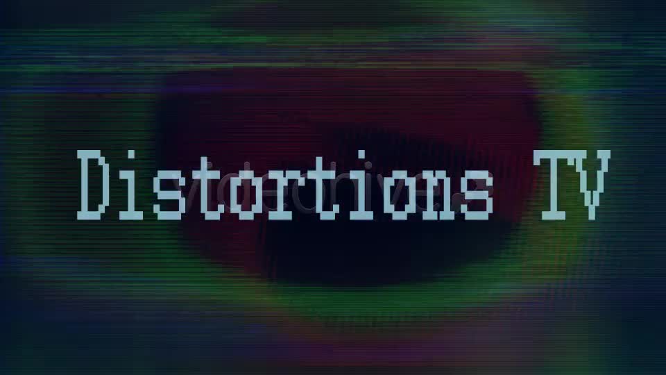 Distortions TV 4 Videohive 7365668 Motion Graphics Image 1