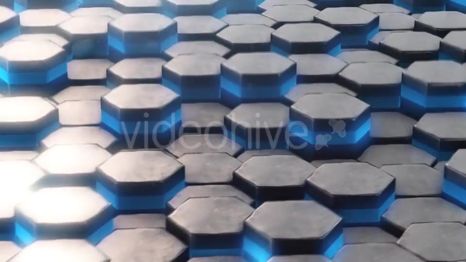 DJ Looped Background with Animated Neon Hexagon Videohive 19445602 Motion Graphics Image 11