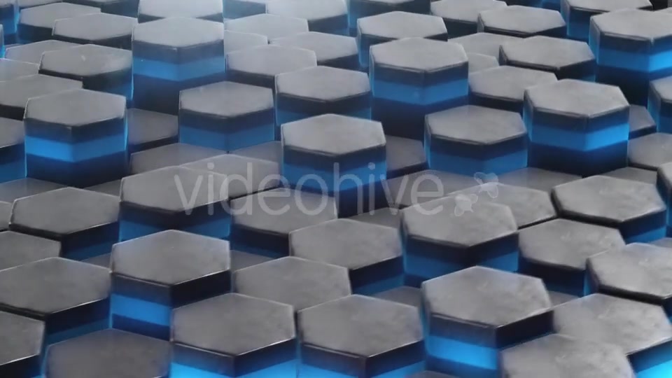 DJ Looped Background with Animated Neon Hexagon Videohive 19445602 Motion Graphics Image 12