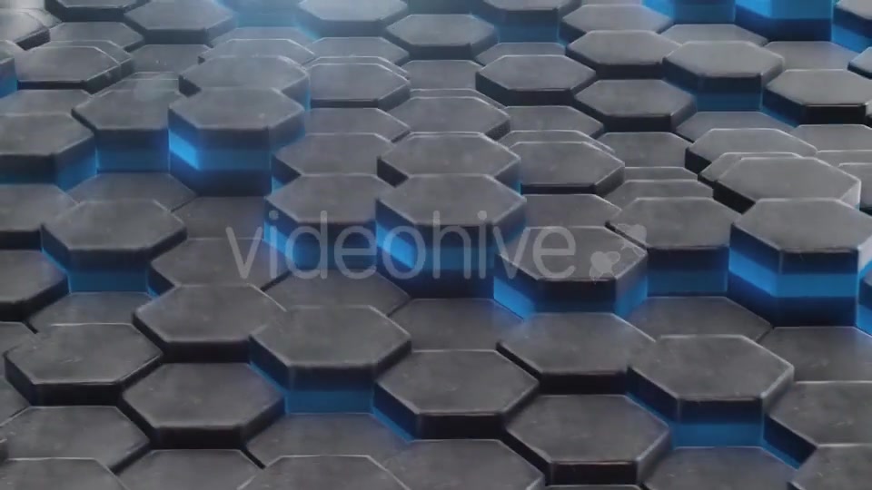 DJ Looped Background with Animated Neon Hexagon Videohive 19445602 Motion Graphics Image 5