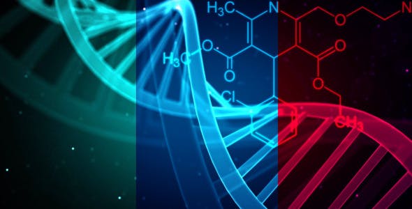 DNA Abstract Background - Videohive 8888347 Download