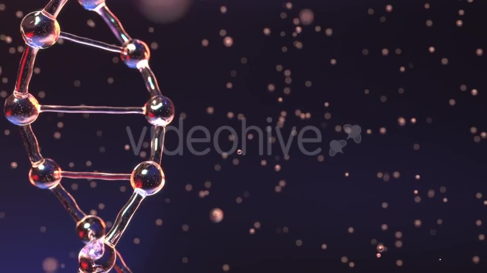 DNA Molecule and Floating Droplets Videohive 20370950 Motion Graphics Image 2