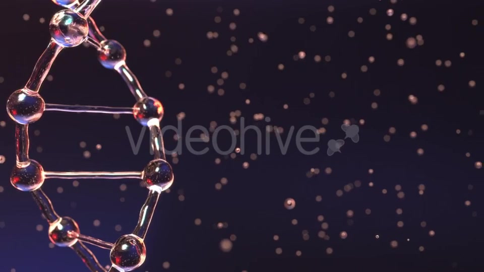 DNA Molecule and Floating Droplets Videohive 20370950 Motion Graphics Image 3