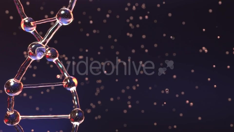 DNA Molecule and Floating Droplets Videohive 20370950 Motion Graphics Image 5