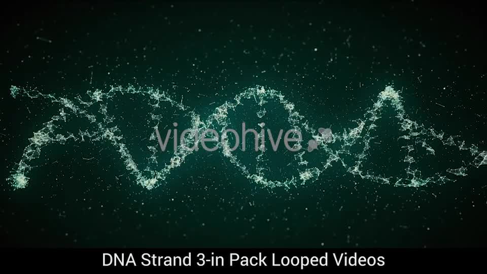 DNA Strand 3 in Pack Looped HD Videohive 19113892 Motion Graphics Image 1