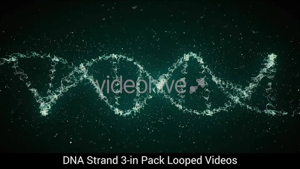 DNA Strand 3 in Pack Looped HD Videohive 19113892 Motion Graphics Image 2