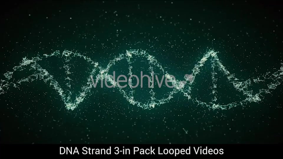DNA Strand 3 in Pack Looped HD Videohive 19113892 Motion Graphics Image 3