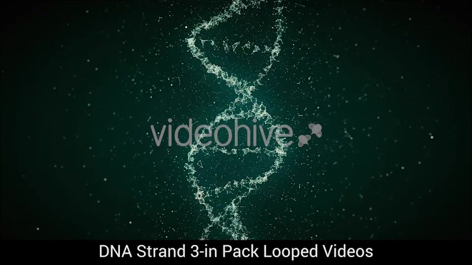 DNA Strand 3 in Pack Looped HD Videohive 19113892 Motion Graphics Image 5