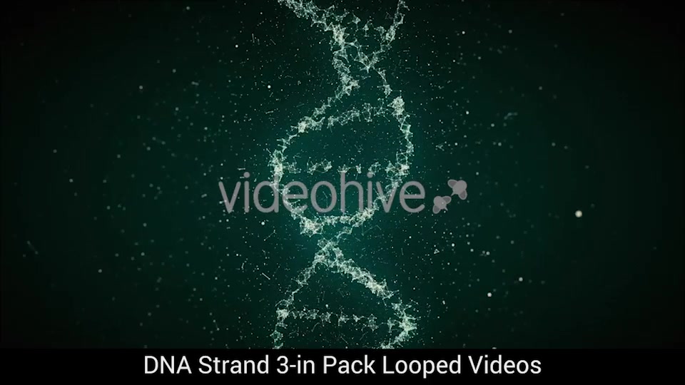 DNA Strand 3 in Pack Looped HD Videohive 19113892 Motion Graphics Image 6
