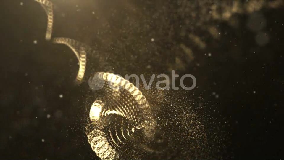 DNA Strand in Abstract Particles Cyber Space Videohive 21789438 Motion Graphics Image 10