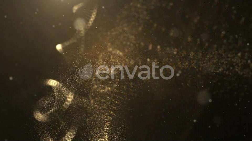 DNA Strand in Abstract Particles Cyber Space Videohive 21789438 Motion Graphics Image 3