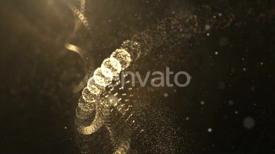 DNA Strand in Abstract Particles Cyber Space Videohive 21789438 Motion Graphics Image 7