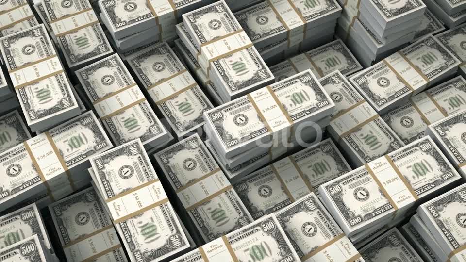 Dollar Money Bills Videohive 22647082 Motion Graphics Image 1