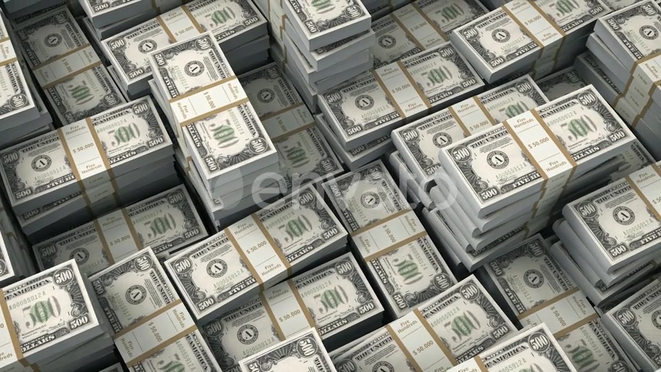 Dollar Money Bills Videohive 22647082 Motion Graphics Image 4