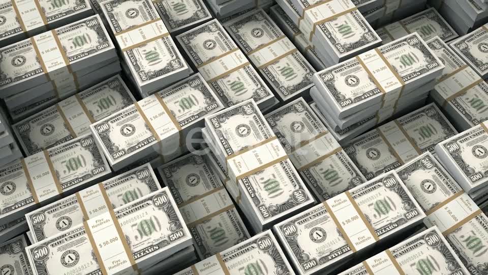 Dollar Money Bills Videohive 22647082 Motion Graphics Image 7