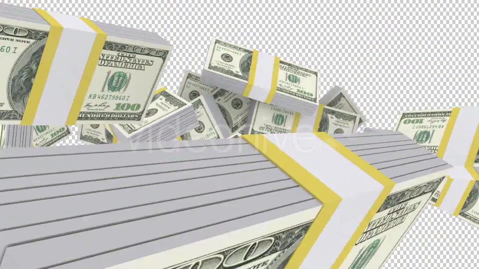 Dollar Stack Transition 2 Videohive 20084734 Motion Graphics Image 3