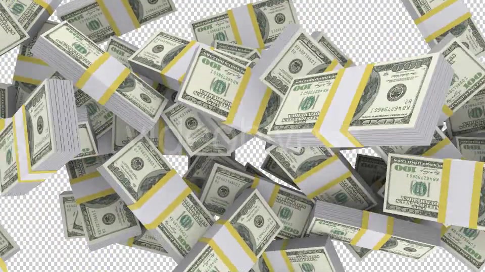 Dollar Stack Transition 2 Videohive 20084734 Motion Graphics Image 5