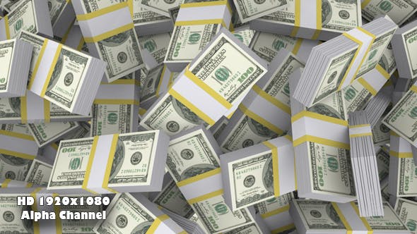 Dollar Stack Transition 2 - Download Videohive 20084734
