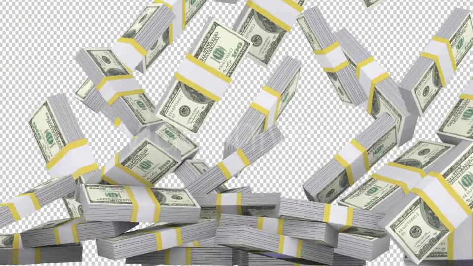 Dollar Stack Transition Videohive 19329242 Motion Graphics Image 3