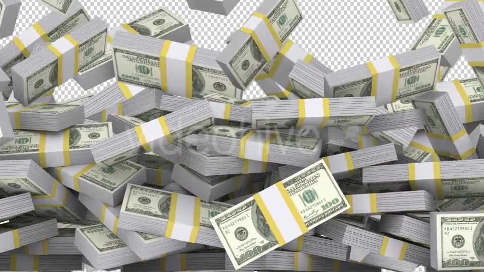 Dollar Stack Transition Videohive 19329242 Motion Graphics Image 5