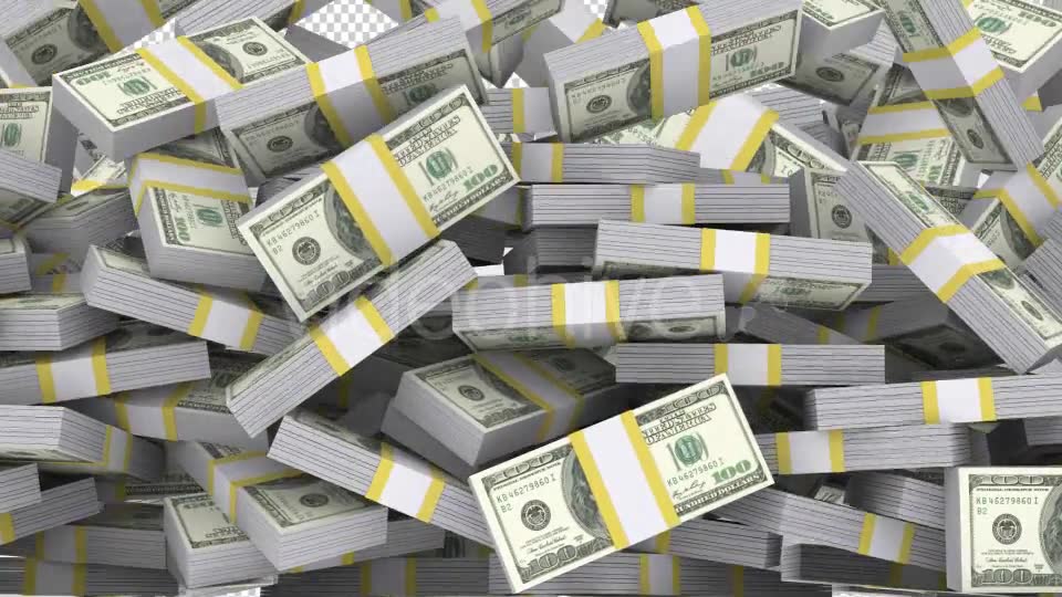 Dollar Stack Transition Videohive 19329242 Motion Graphics Image 6