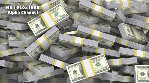 Dollar Stack Transition - Download Videohive 19329242