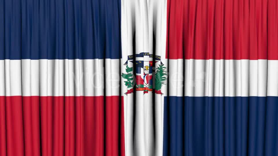 Dominican Republic Curtain Open Videohive 11904902 Motion Graphics Image 1