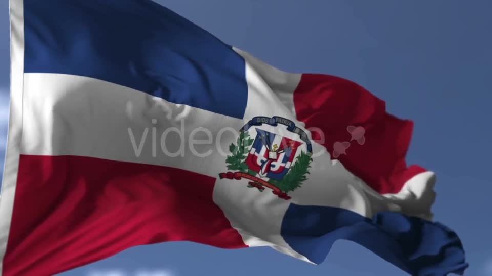 Dominican Republic Flag Videohive 20040165 Motion Graphics Image 1