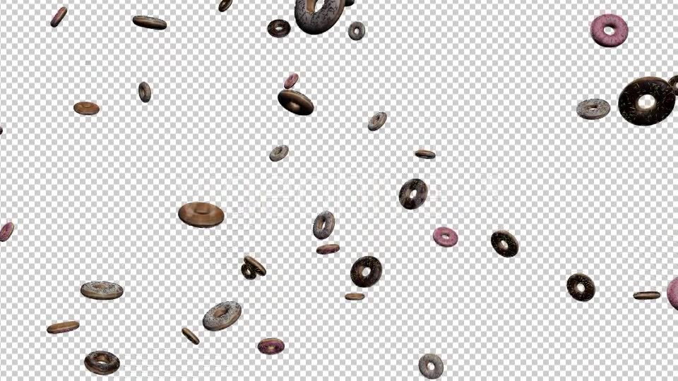 Donuts Falling Videohive 20240014 Motion Graphics Image 2