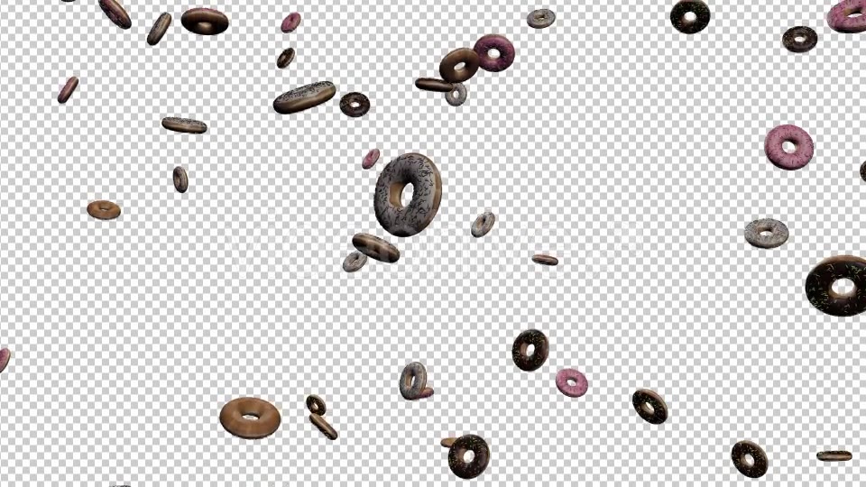 Donuts Falling Videohive 20240014 Motion Graphics Image 3