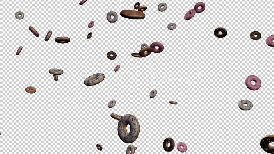 Donuts Falling Videohive 20240014 Motion Graphics Image 4