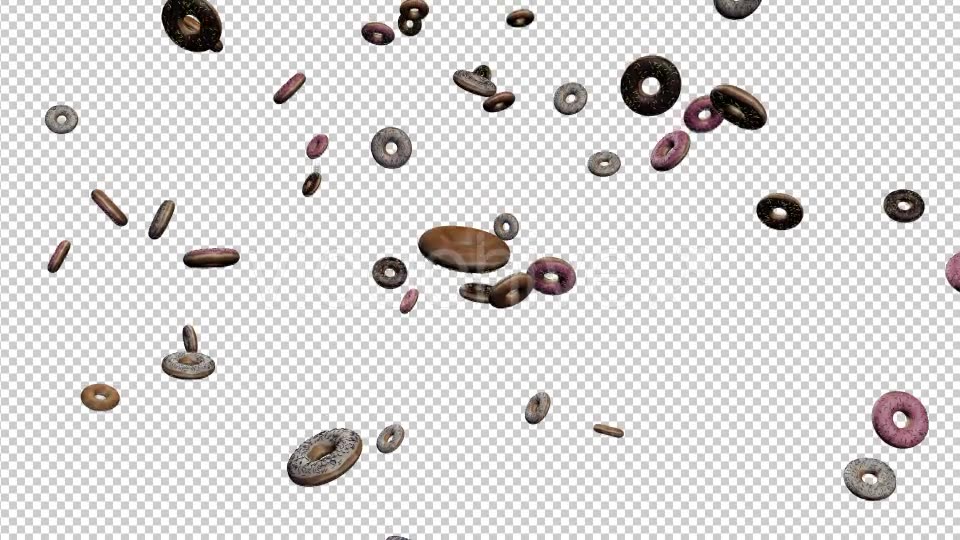 Donuts Falling Videohive 20240014 Motion Graphics Image 5