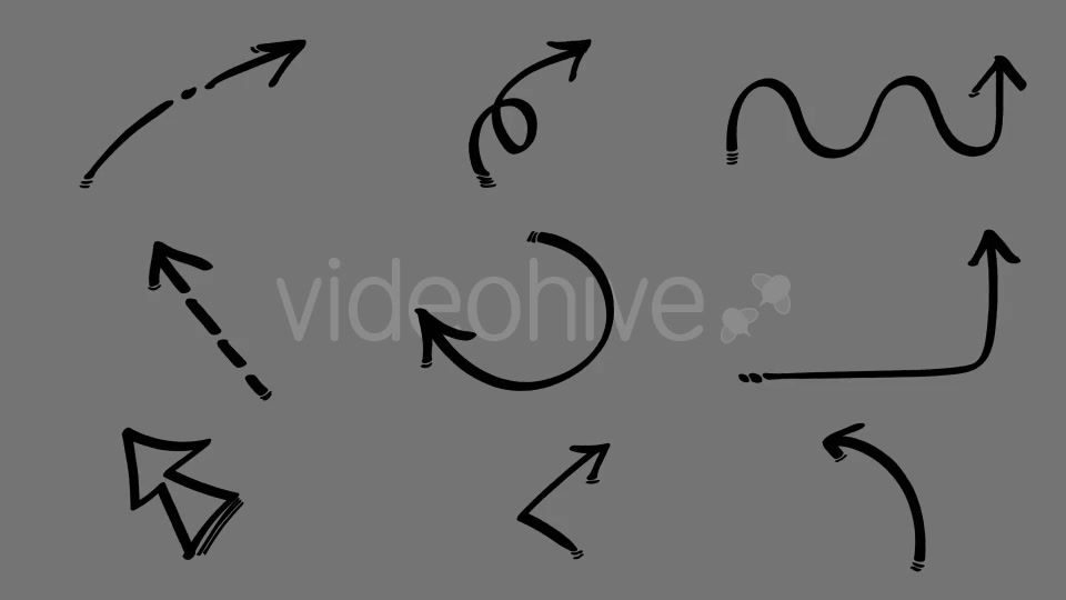 Doodle Arrows Videohive 21344380 Motion Graphics Image 4