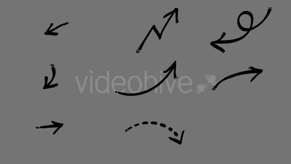 Doodle Arrows Videohive 21344380 Motion Graphics Image 8