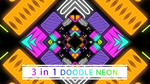 Doodle Neon Vol.01 - Videohive 24222901 Download
