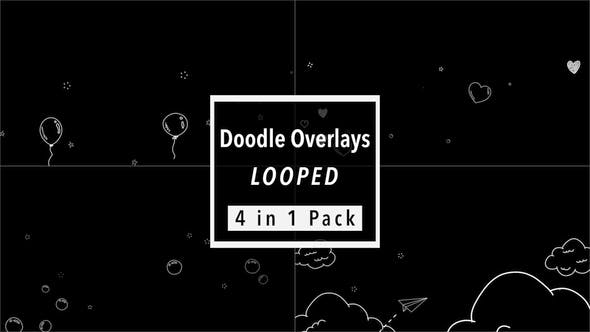 Doodle Overlays Pack - Download Videohive 21693989